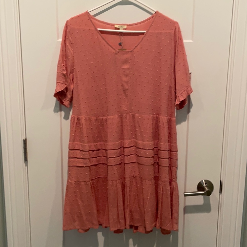 Kori Dress, large, pink